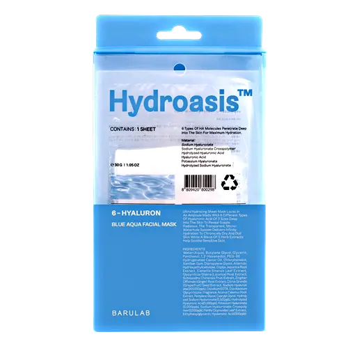 BARULAB Hydroasisᵀᴹ BLUE AQUA MASK