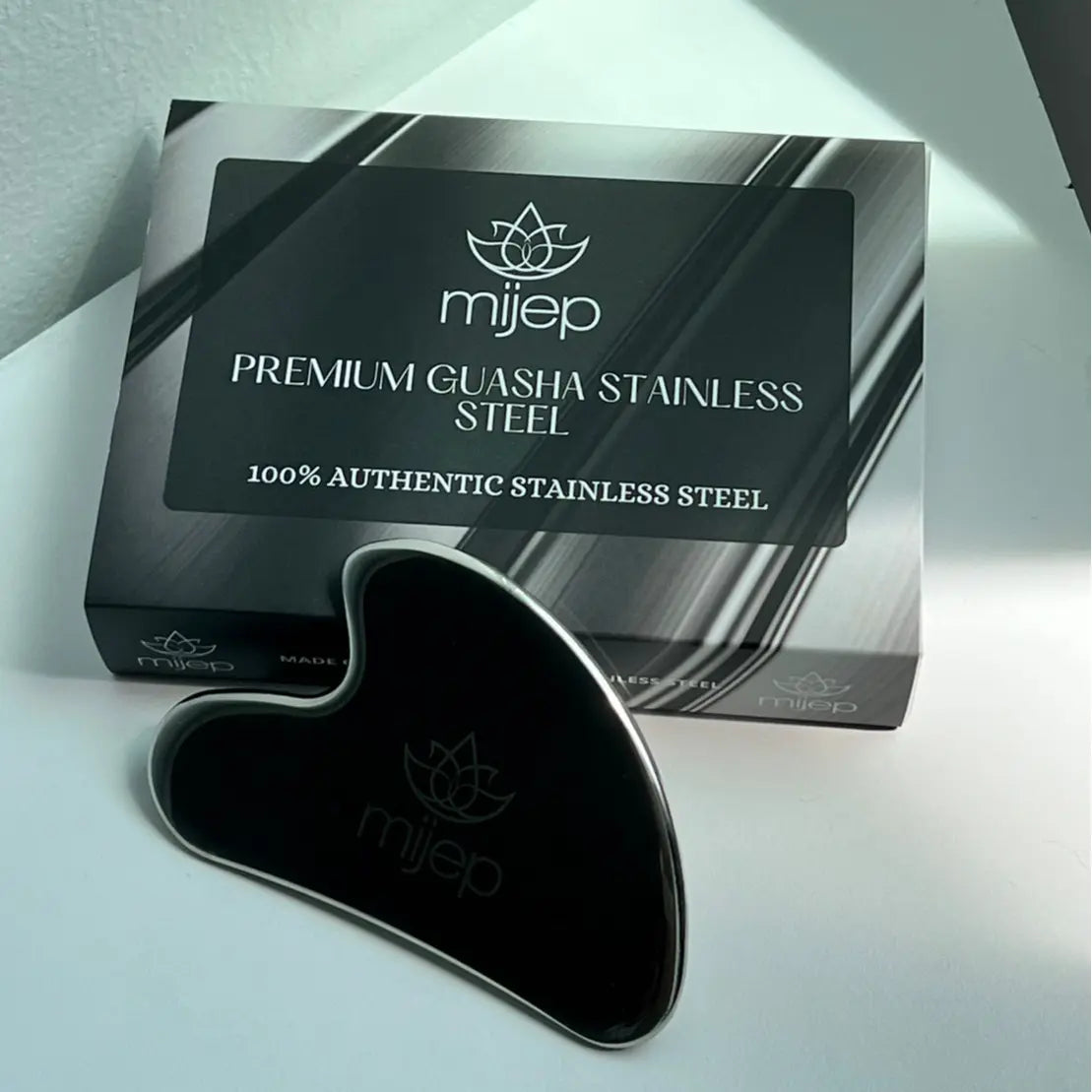 Stainless Steel Heart Gua Sha