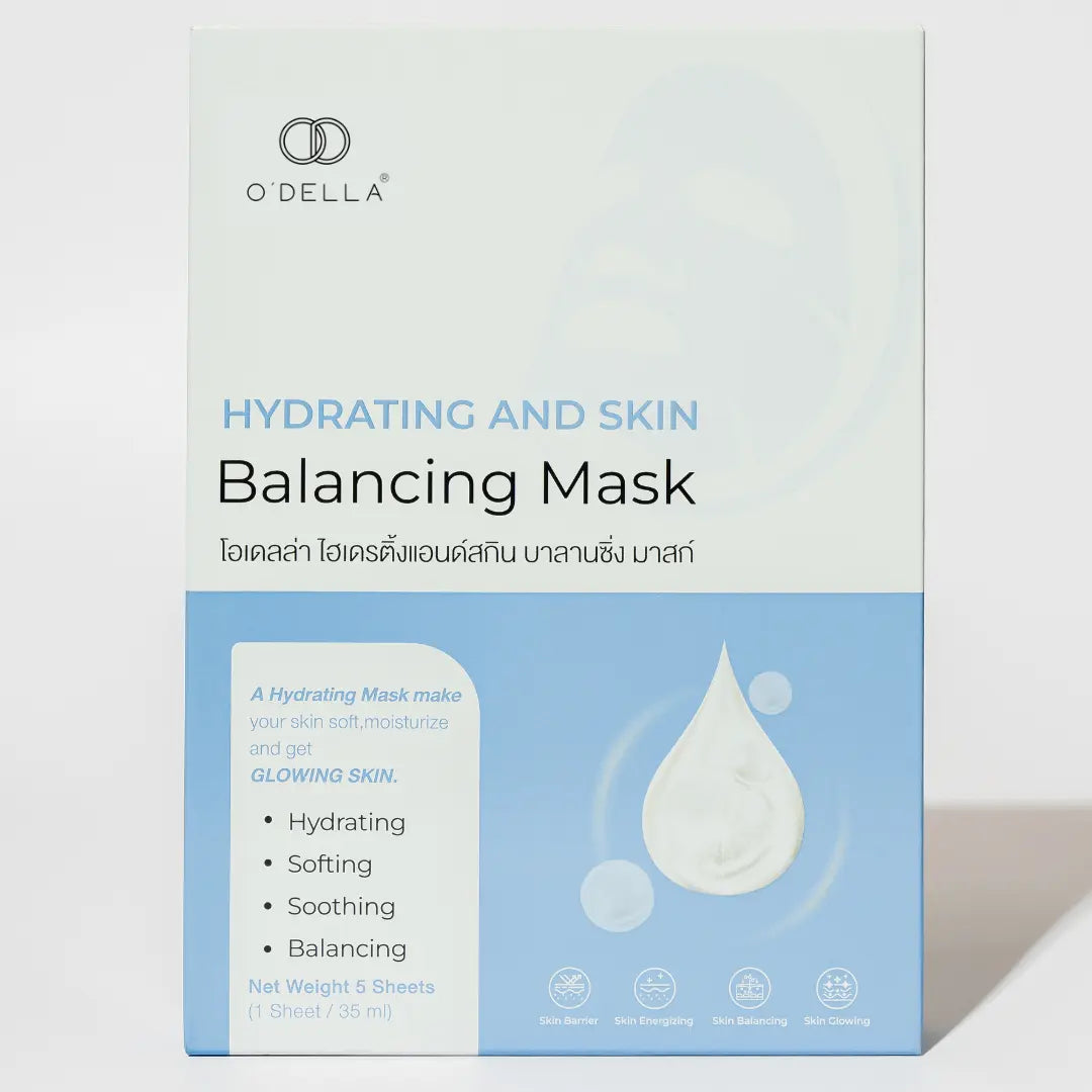 [3กล่อง] O'DELLA Hydrating And Skin Balancing Mask