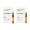 antiaging flash ampoules + pollution defense ampoules.