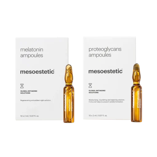 melatonin ampoules + proteoglycans ampoules.